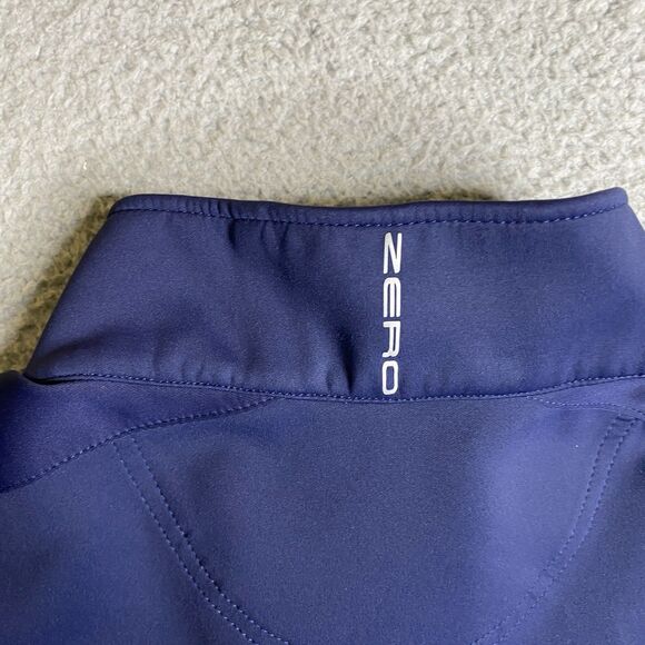 Zero Restriction 1/4 Zip Pullover Mens XXL 2XL US Open 2021 Tennis Blue Logo - Picture 13 of 14